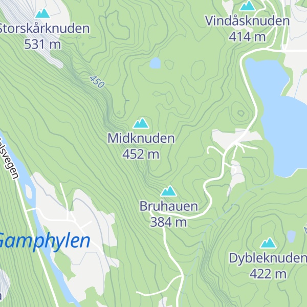 Map of Govlestiknuden