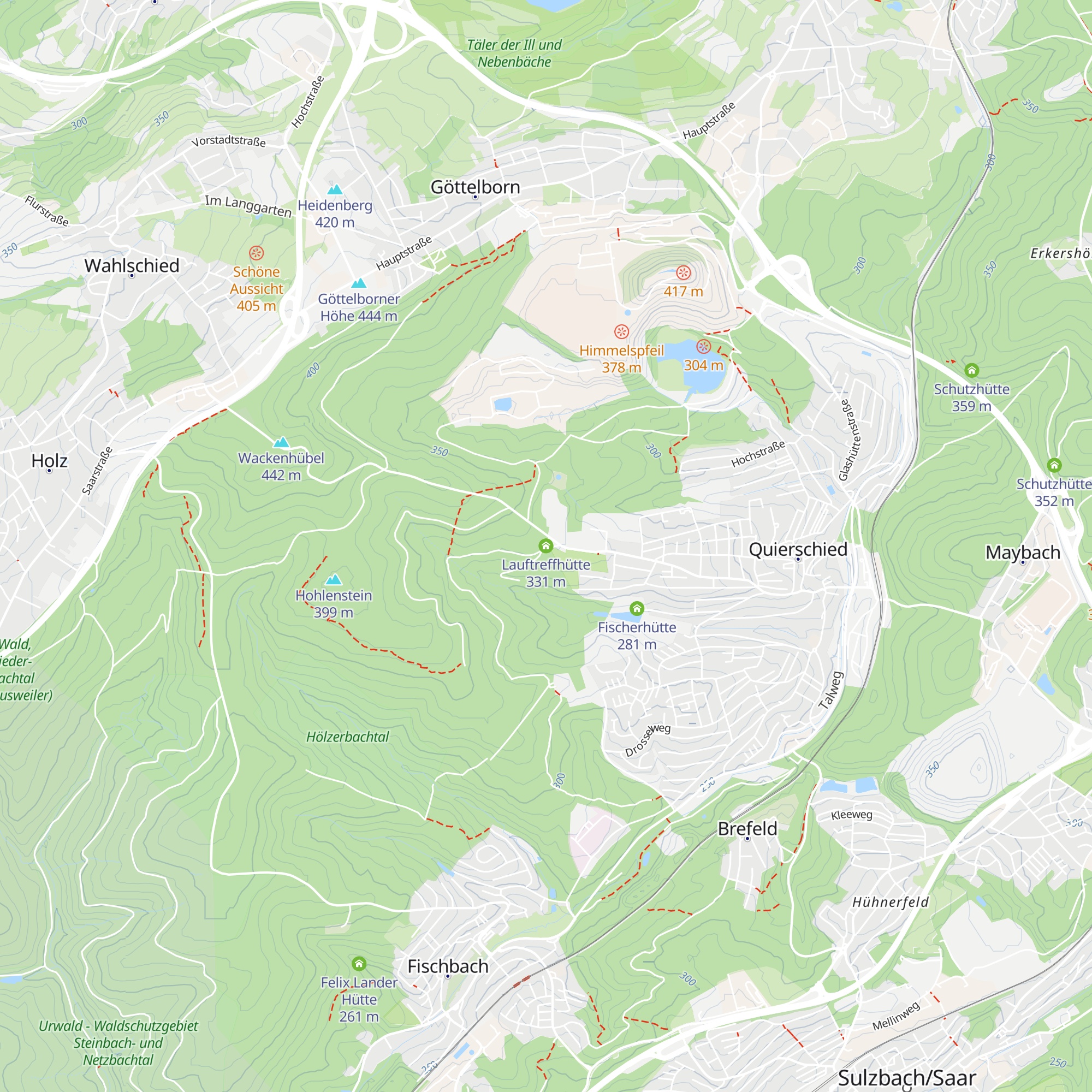 Lauftreffhütte map
