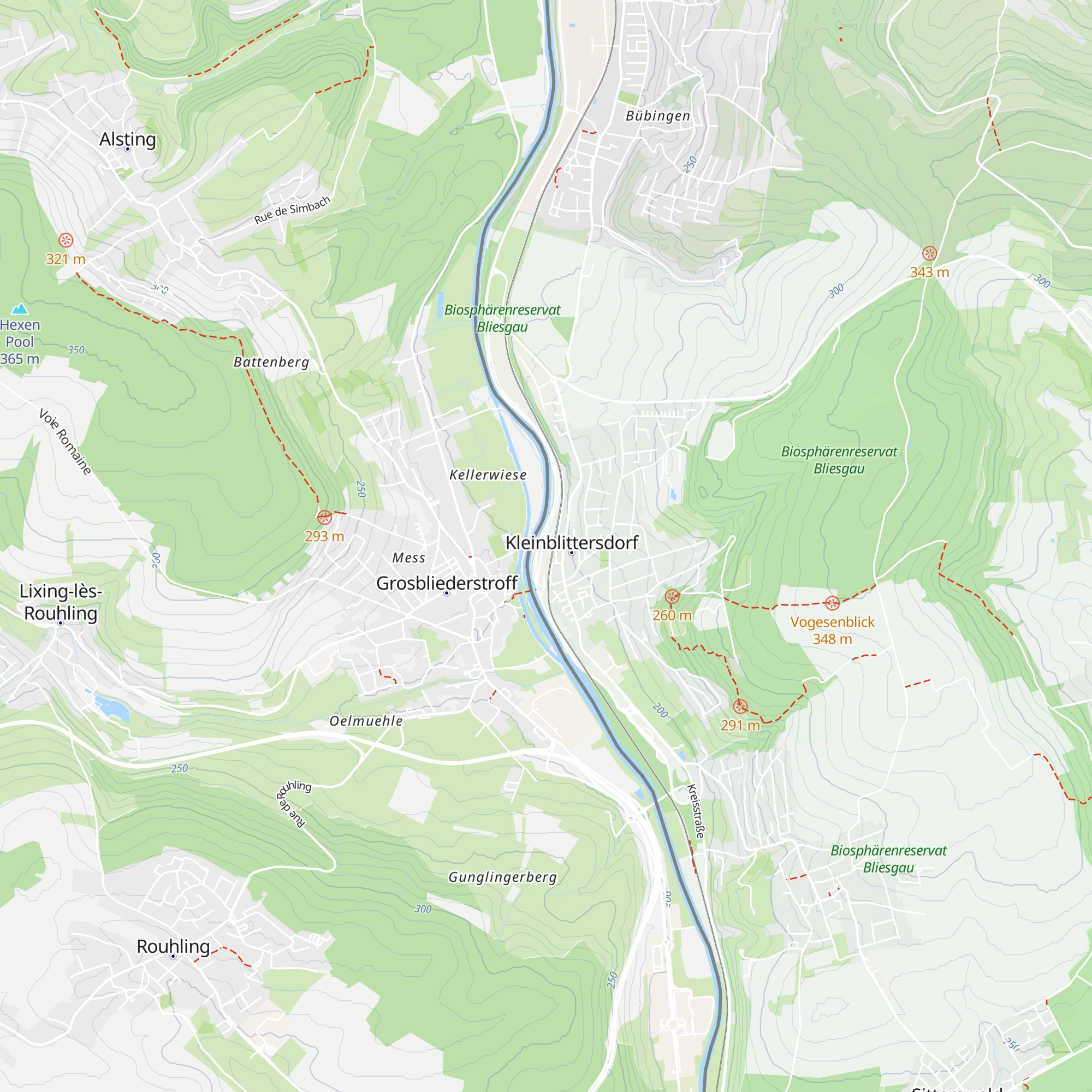 Fischerhütte map