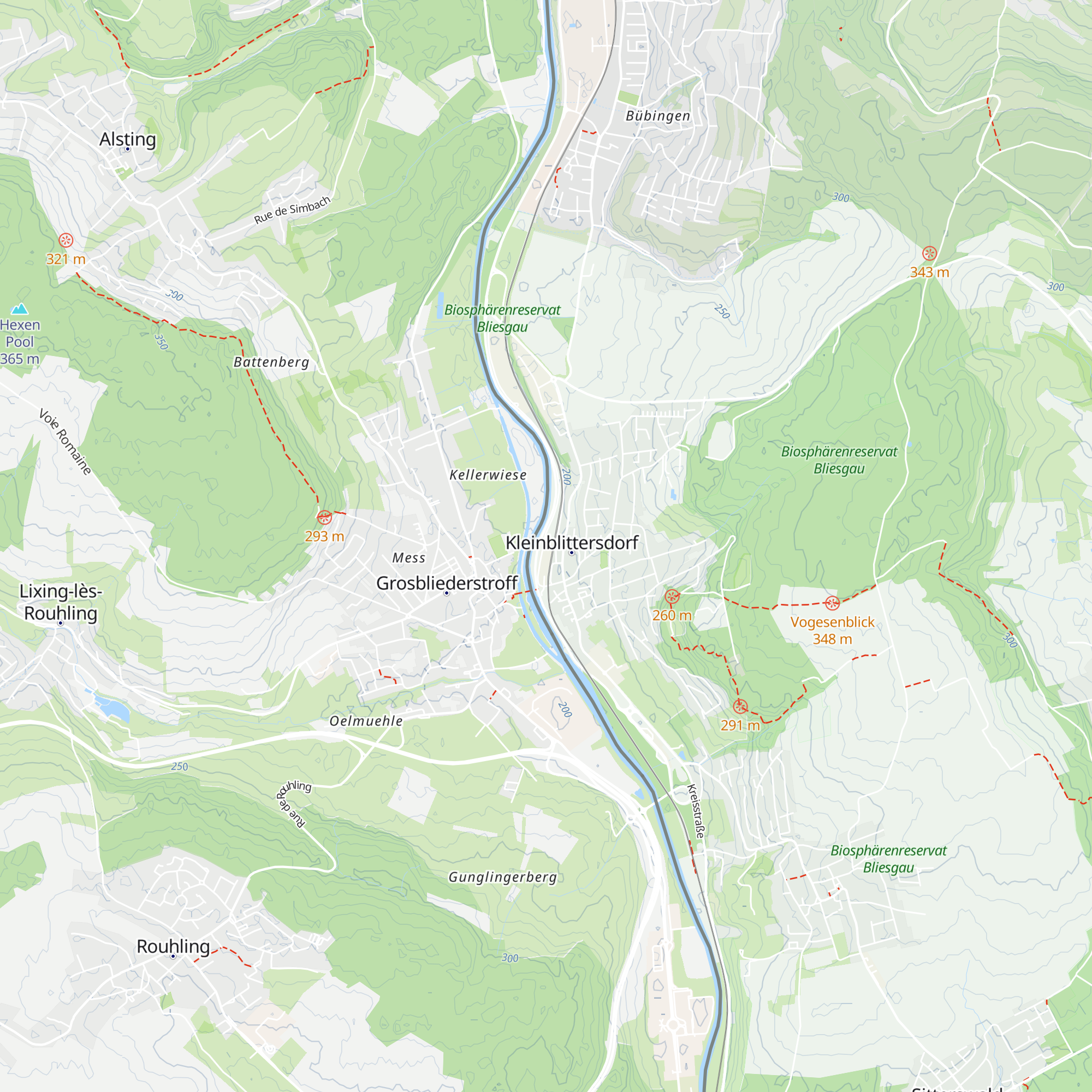 Fischerhütte map