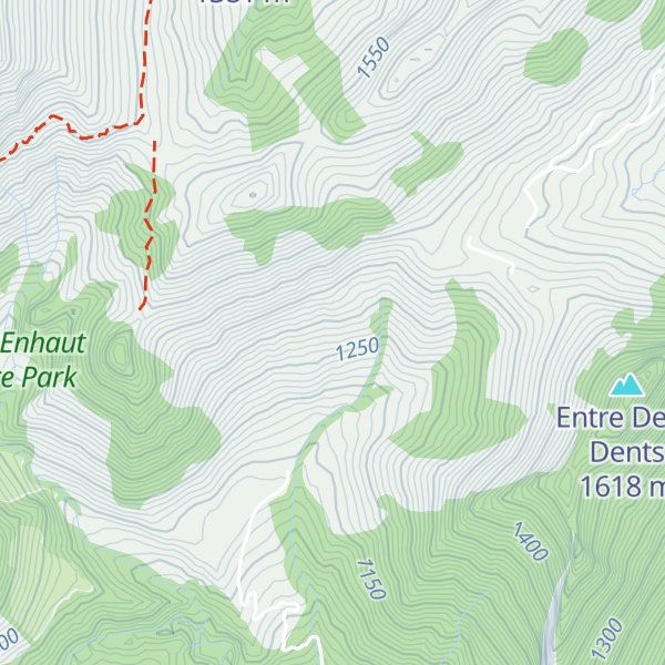 Map of Les Traverses