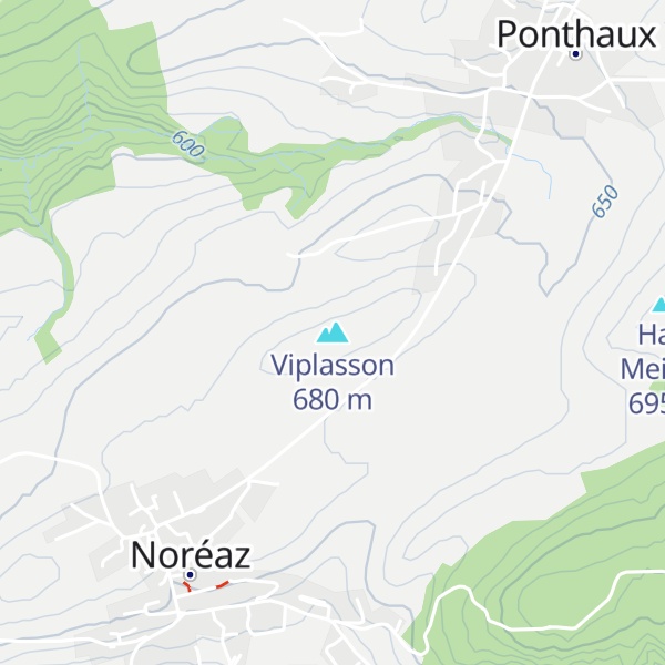 Map of Viplasson