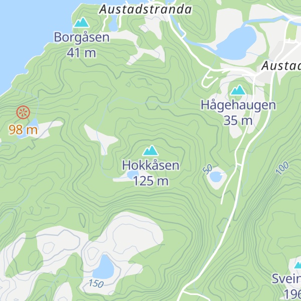 Map of Hokkåsen