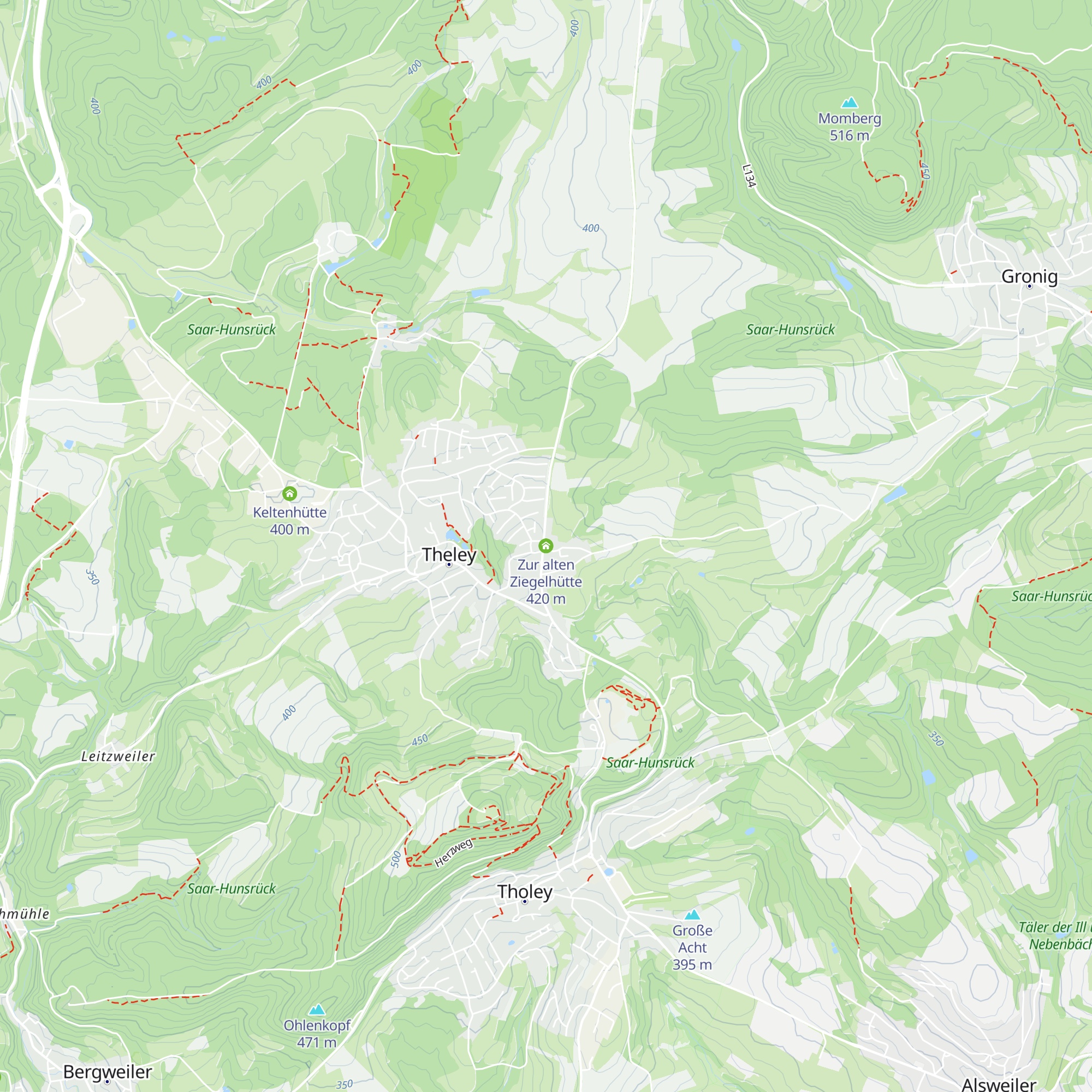 Zur alten Ziegelhütte map