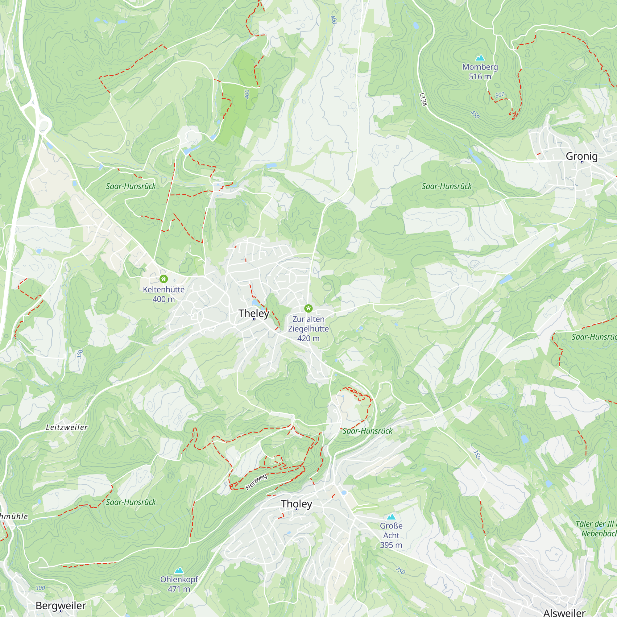Zur alten Ziegelhütte map