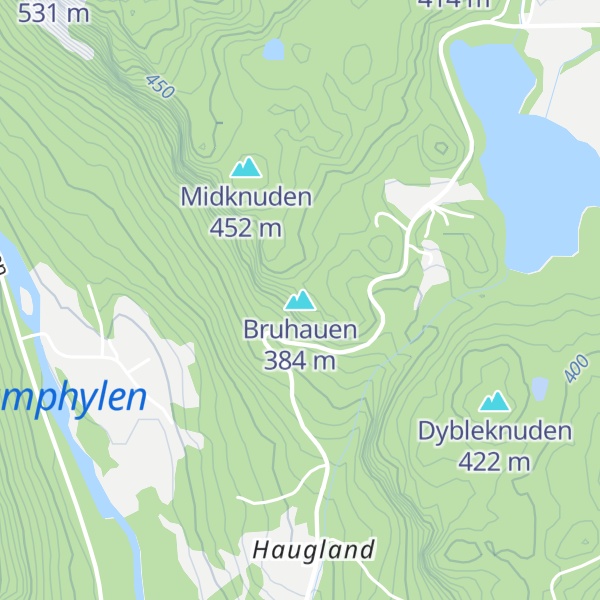 Map of Bruhauen