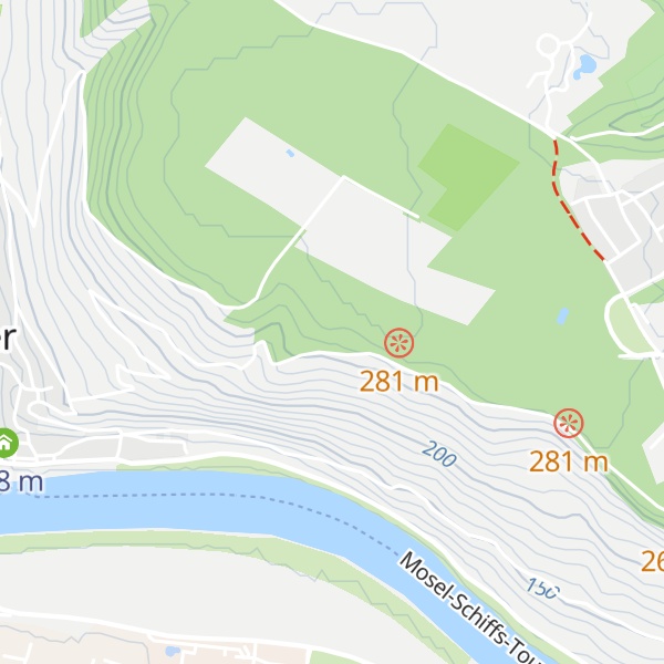 Map of Hambuchhütte