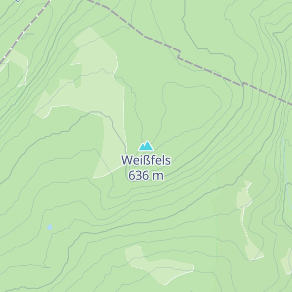 Map of Weißfels