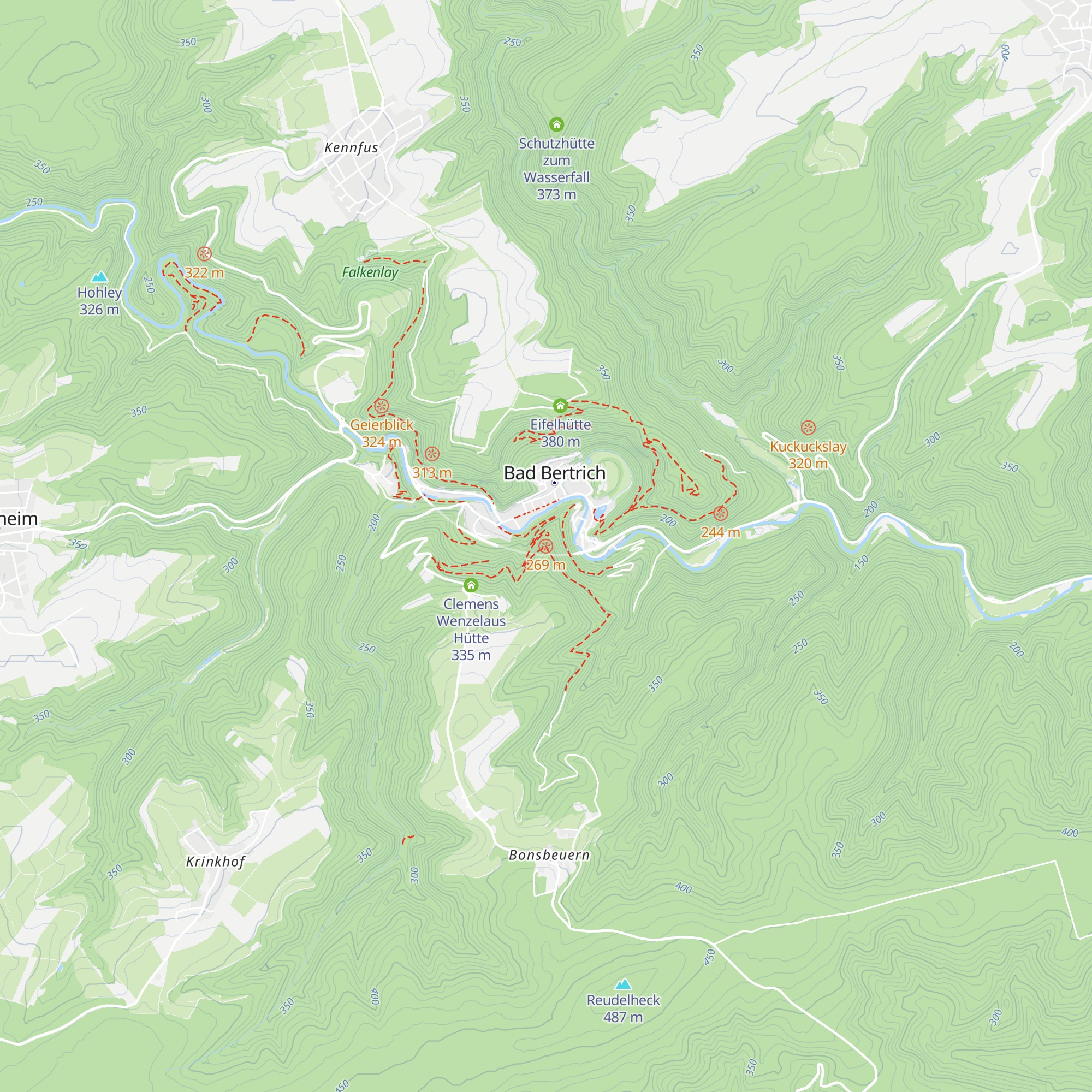 Mooshütte map