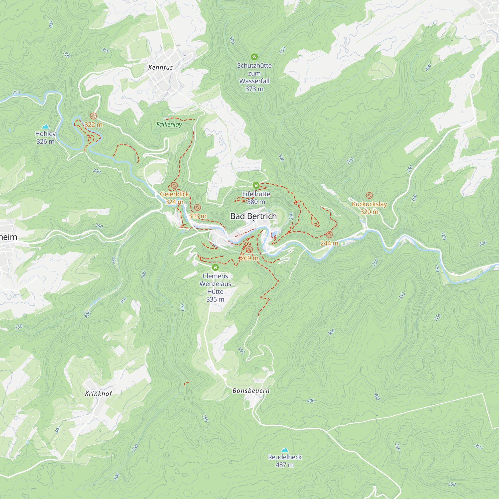Mooshütte map