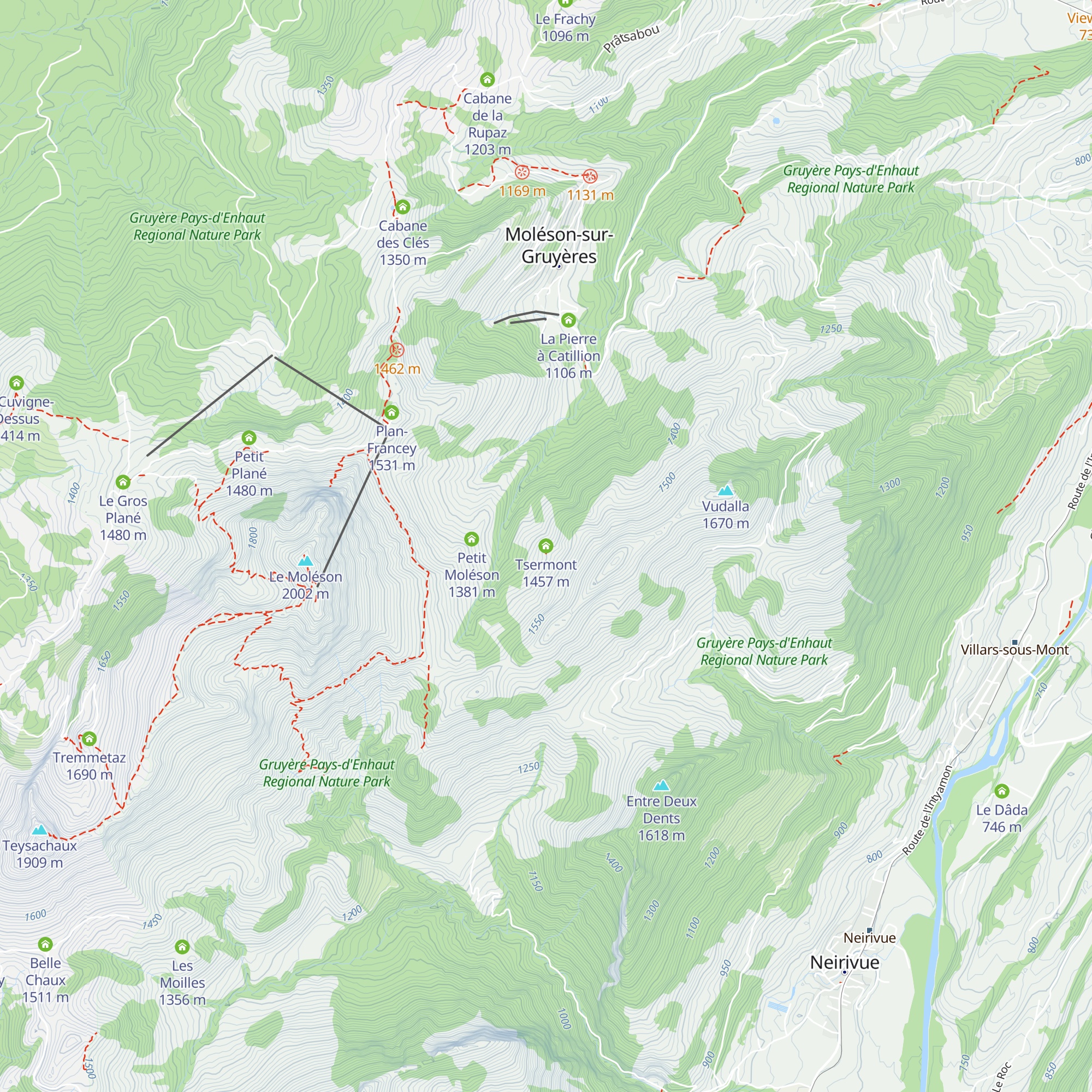 Tsermont map