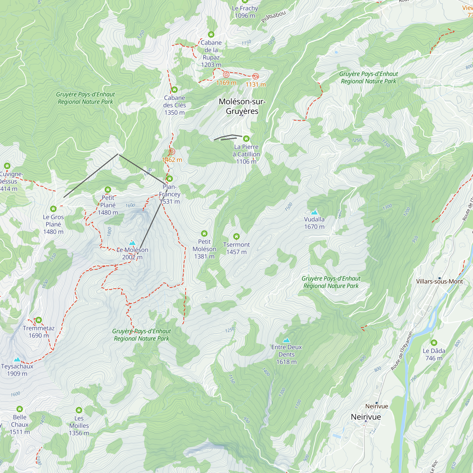 Tsermont map