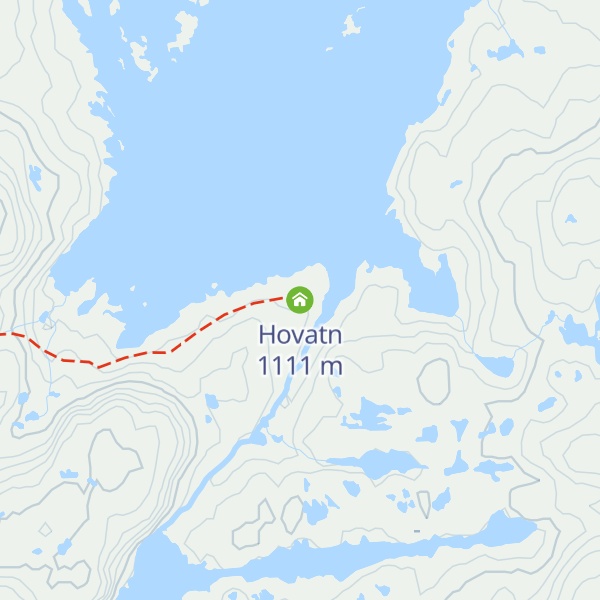 Map of Hovatn