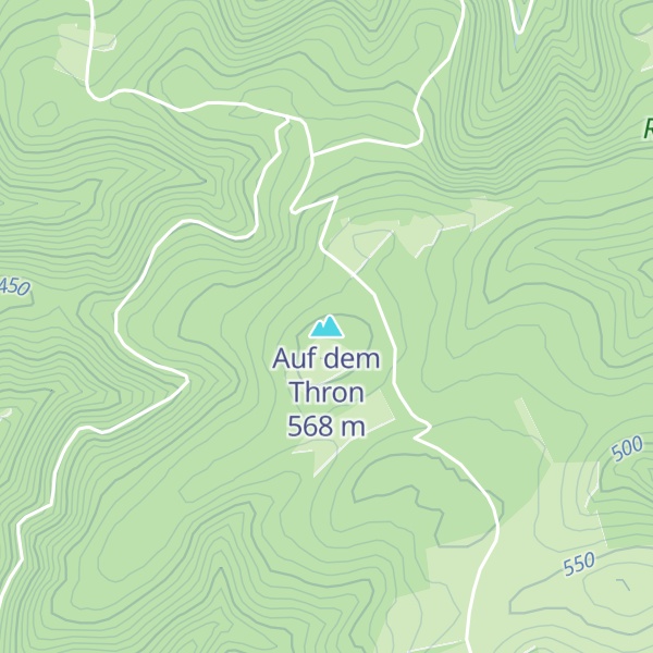 Map of Auf dem Thron