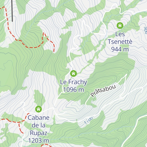 Map of Le Frachy