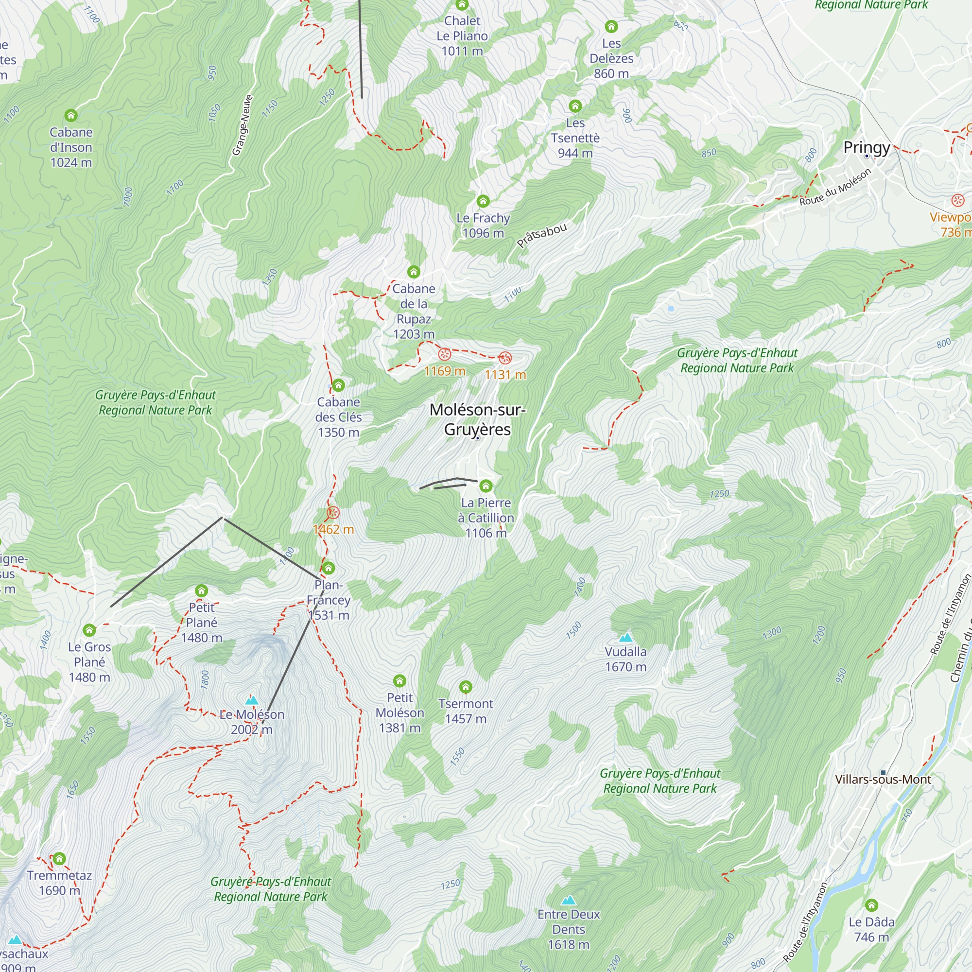 La Pierre à Catillion map