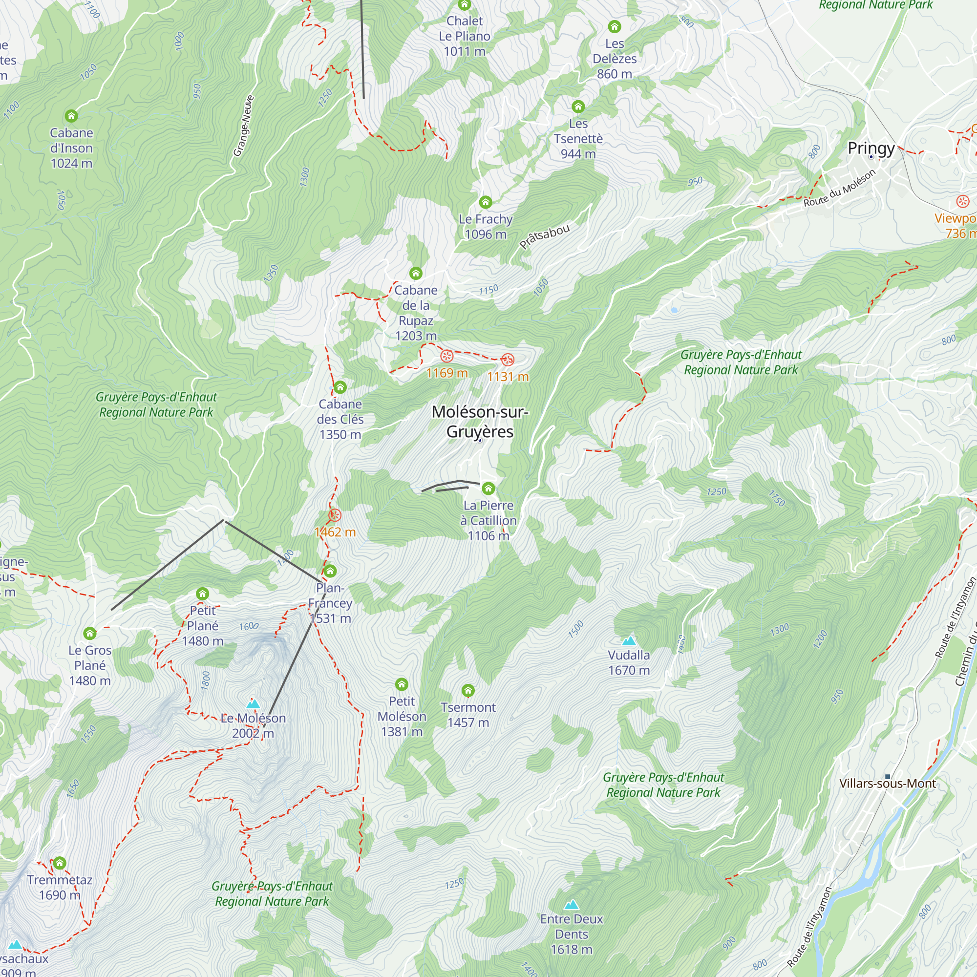 La Pierre à Catillion map