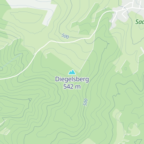 Map of Diegelsberg