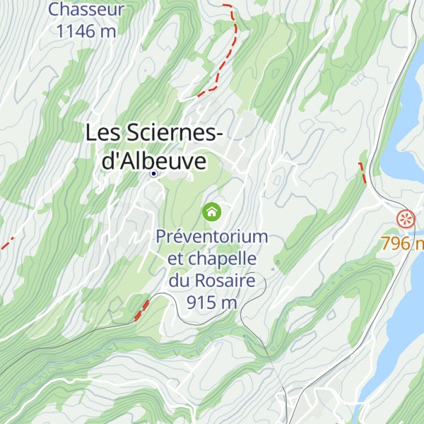 Map of Préventorium et chapelle du Rosaire