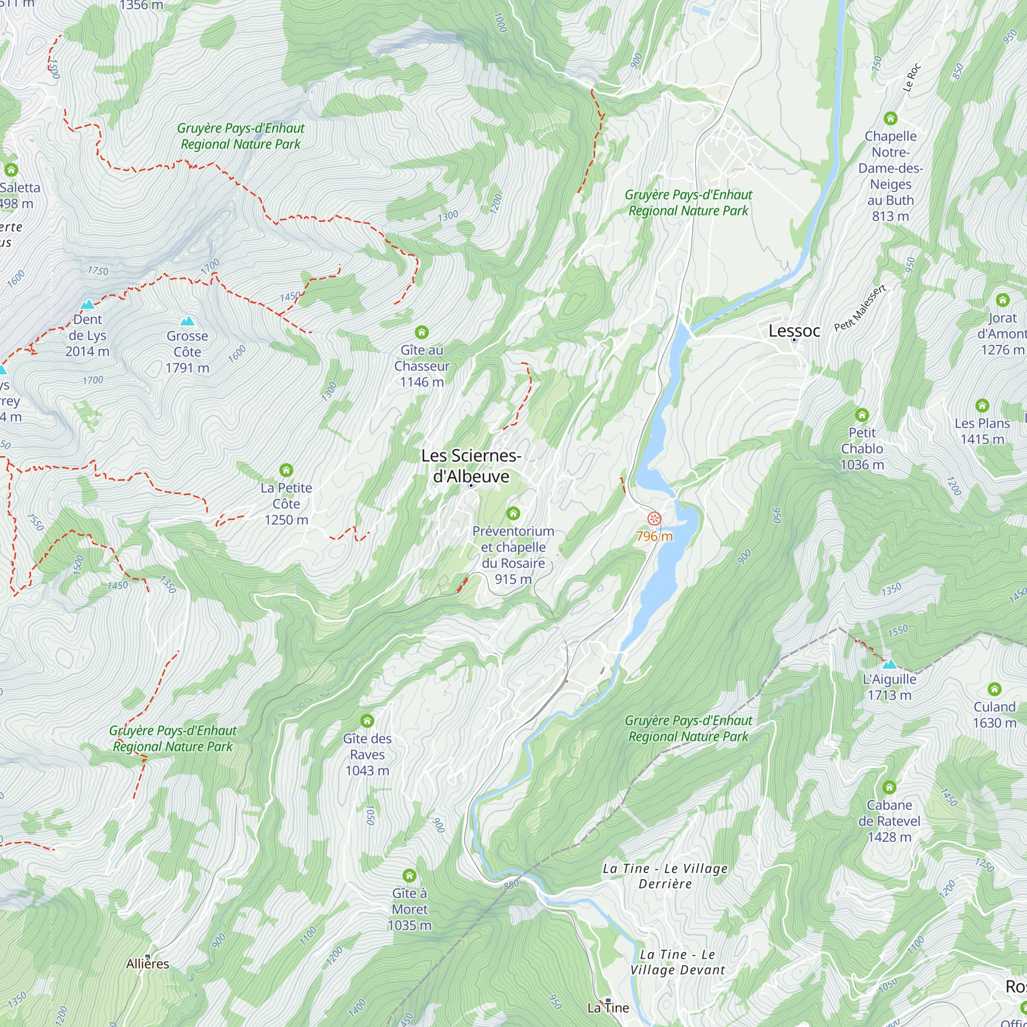 Préventorium et chapelle du Rosaire map