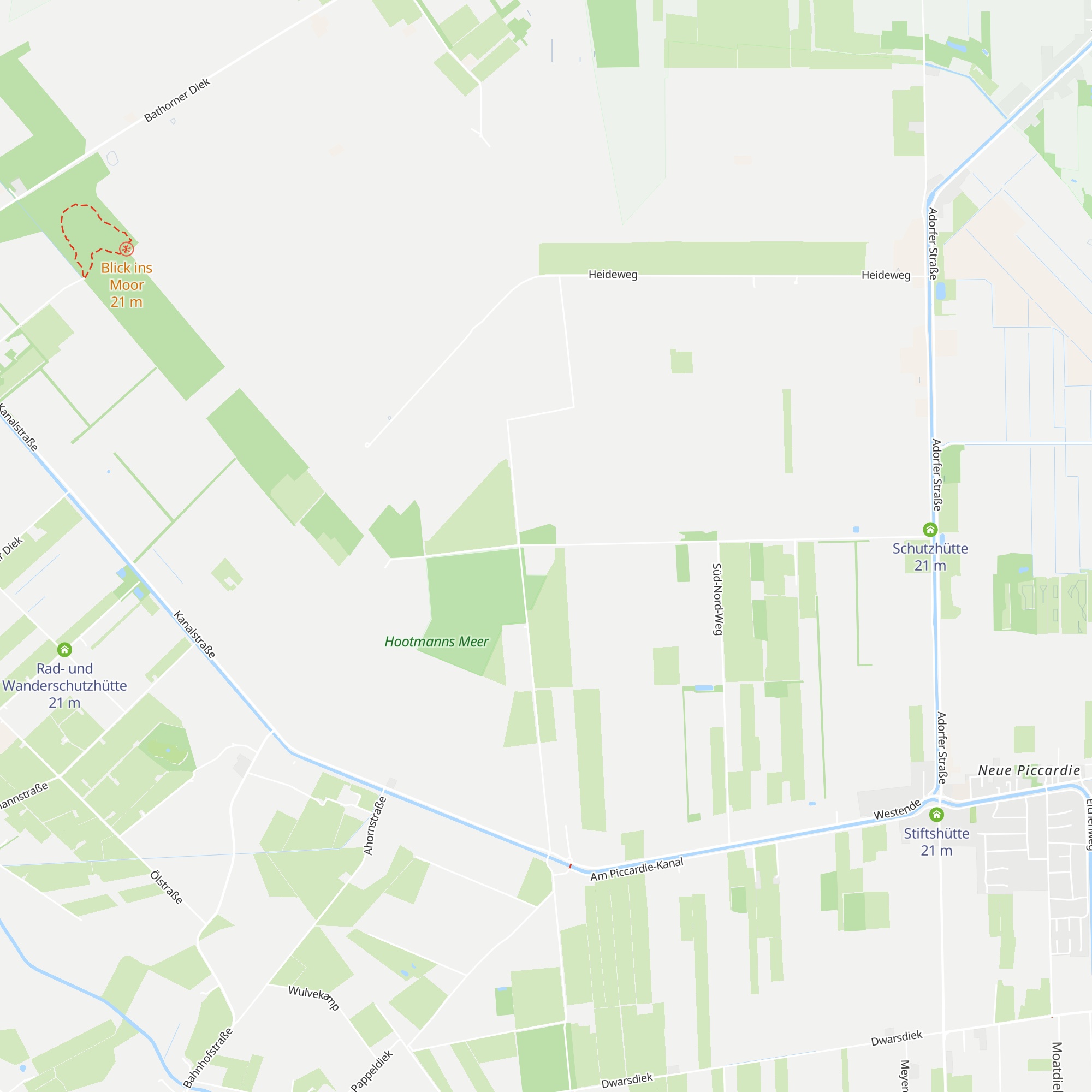 Schutzhütte map