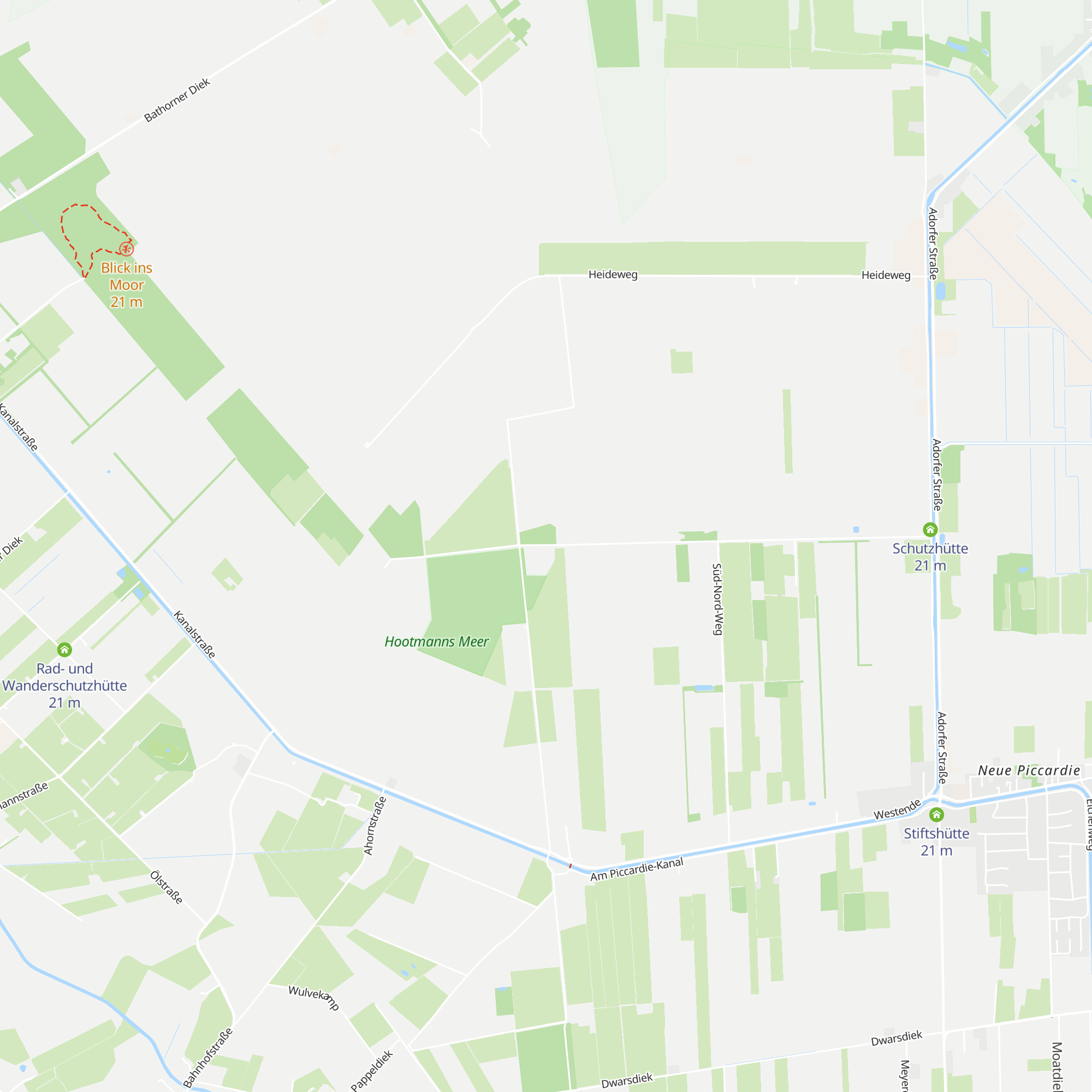 Schutzhütte map