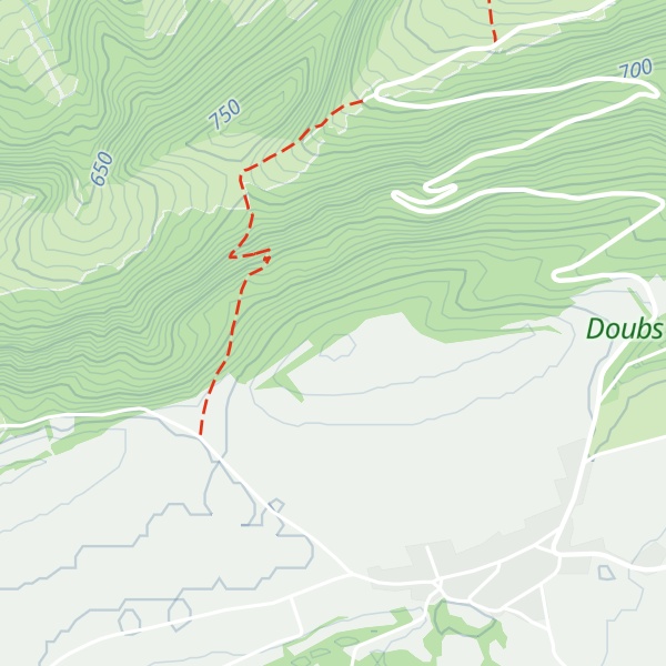 Map of Haut des Esserts