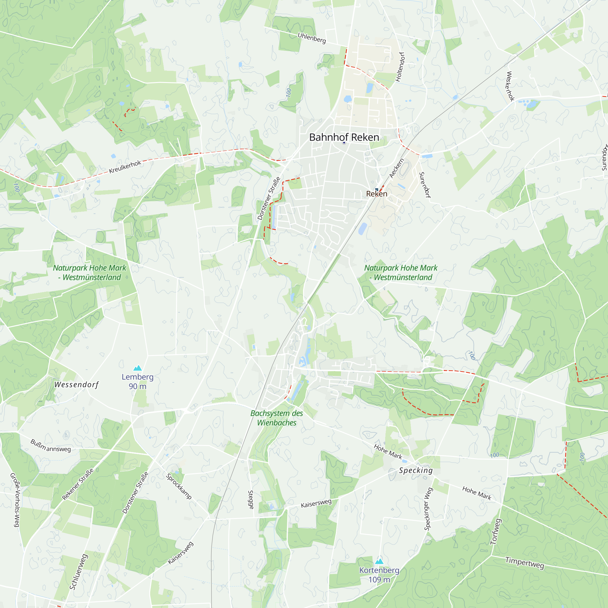 Kusebachhütte map