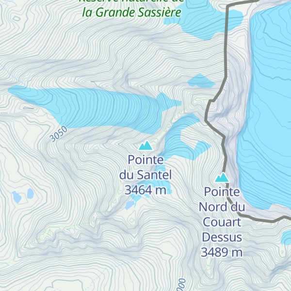 Map of Pointe du Santel