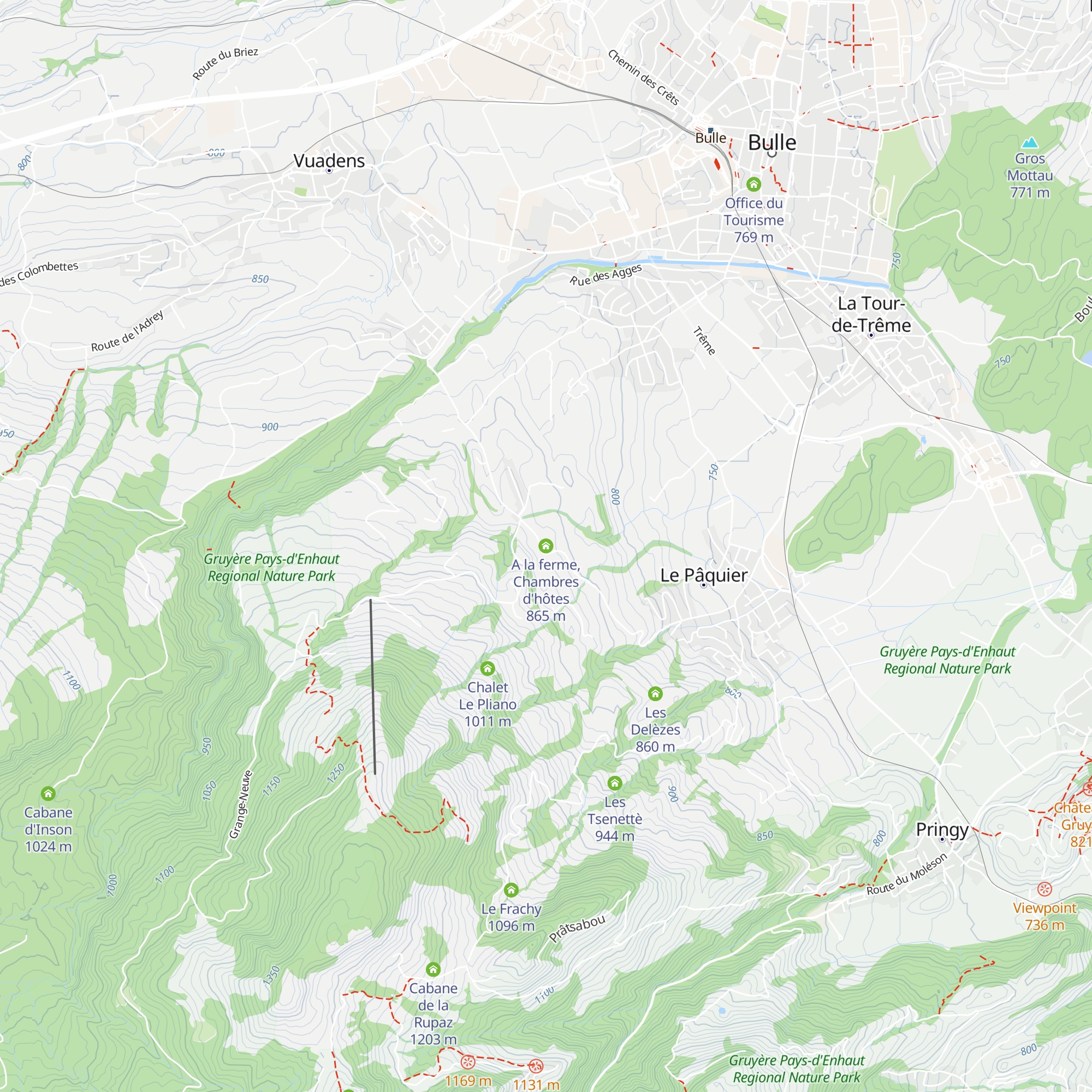 A la ferme, Chambres d'hôtes map