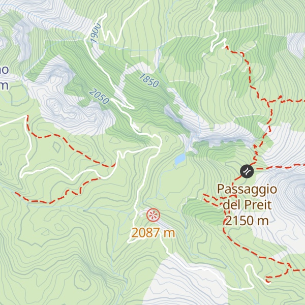 Map of Agriturismo La Meja