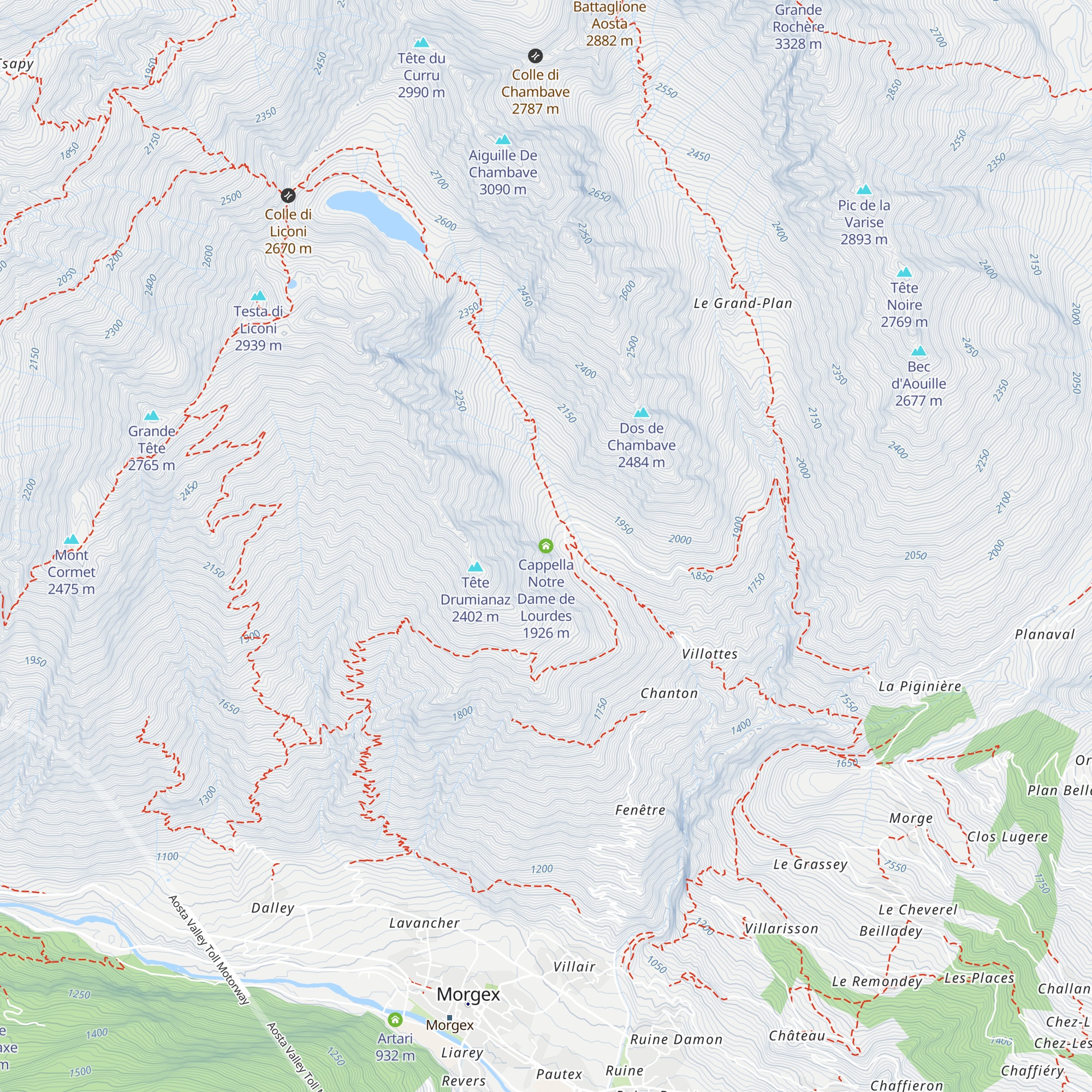 Cappella Notre Dame de Lourdes map
