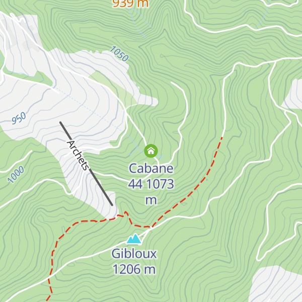 Map of Cabane 44