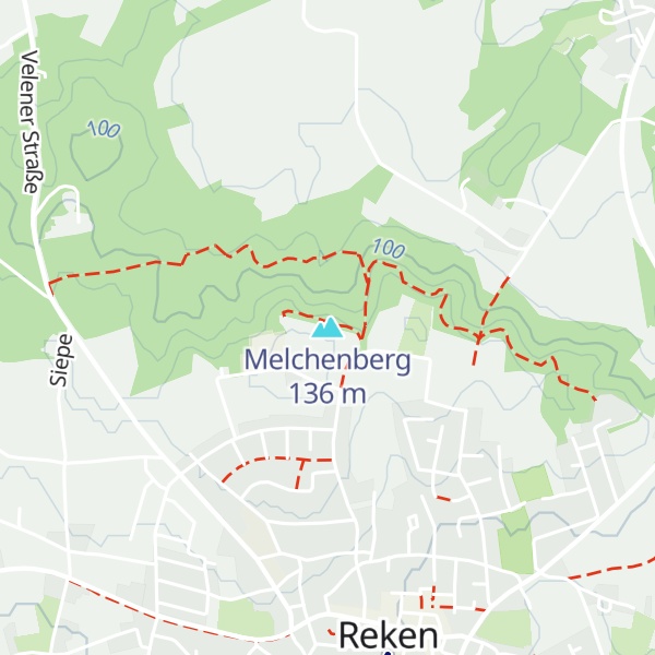 Map of Melchenberg