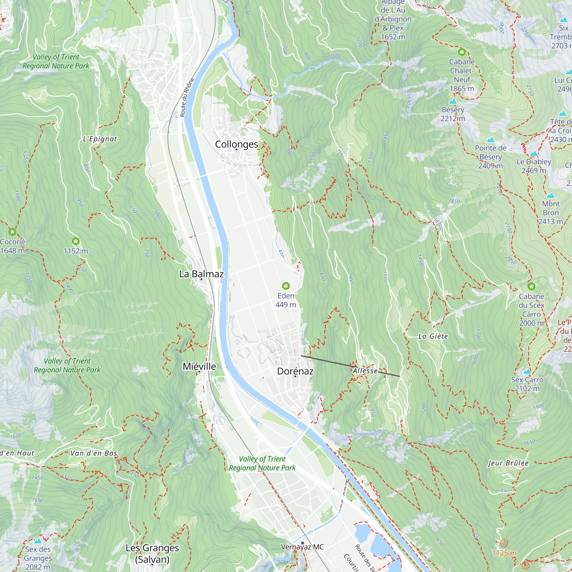 Eden map