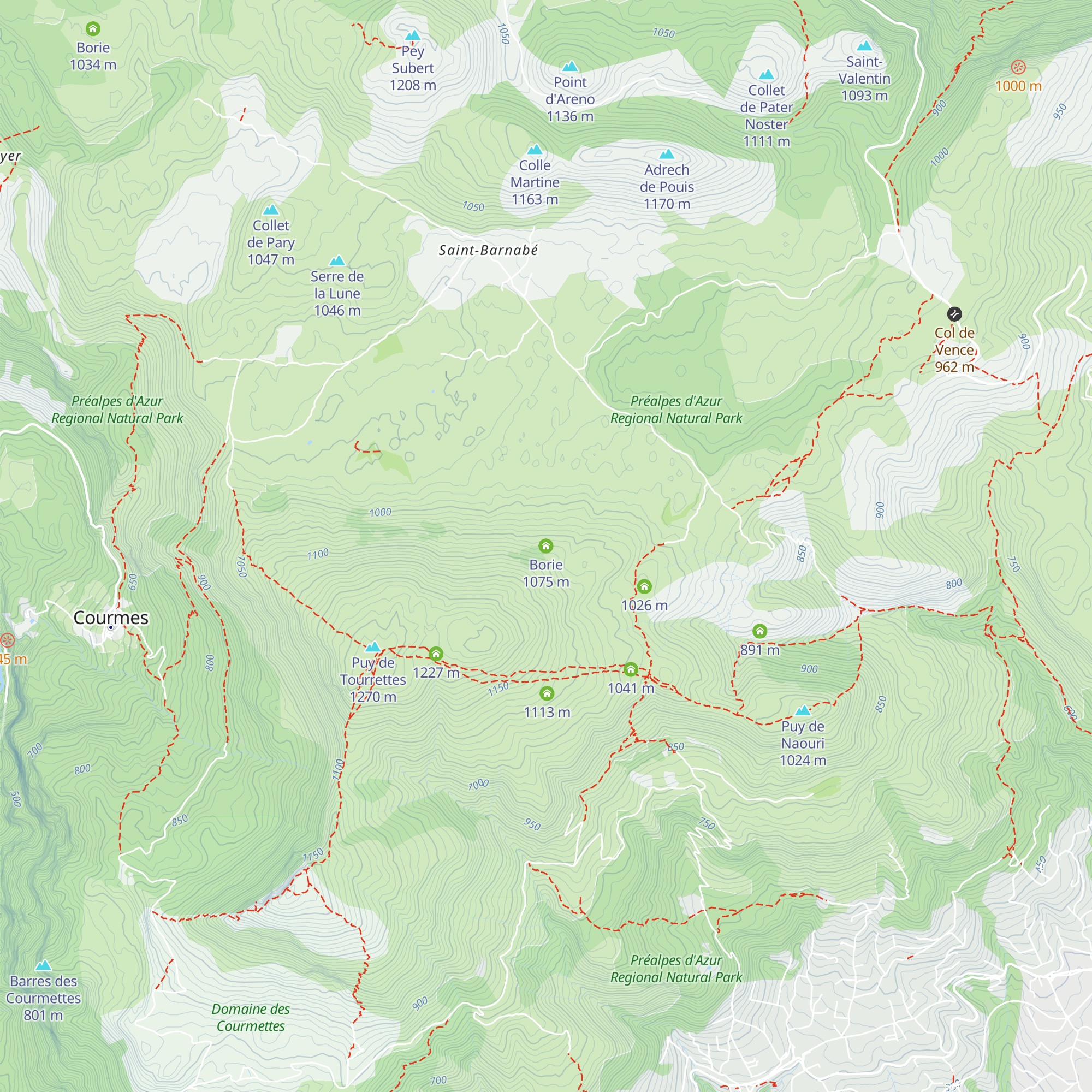 Borie map
