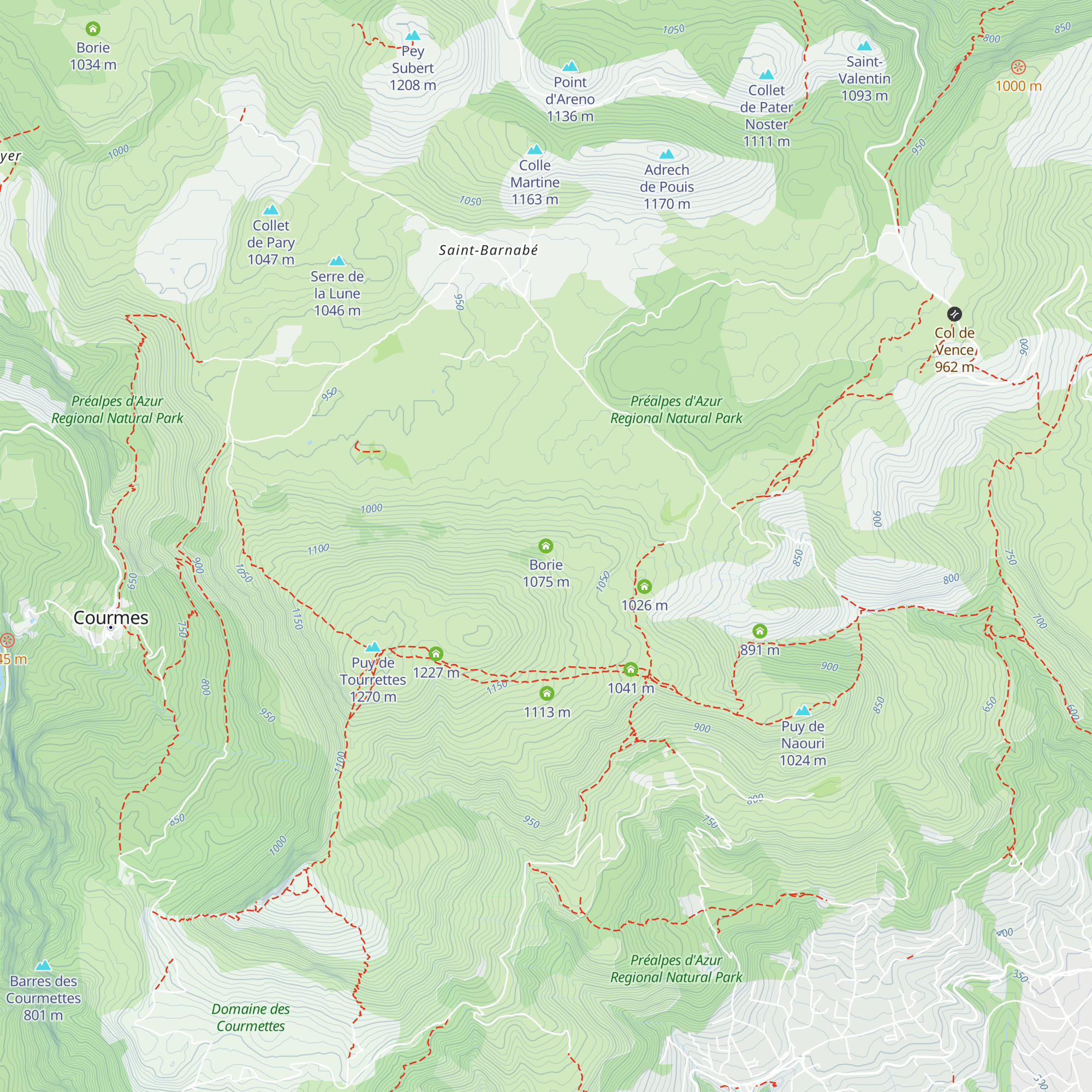Borie map