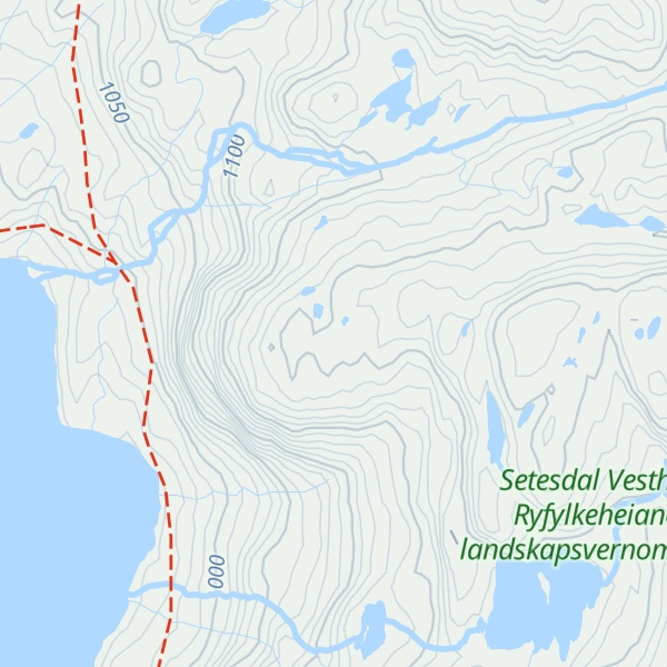Map of Svarte knuten