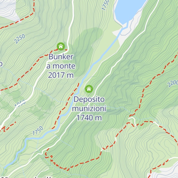 Map of Deposito munizioni