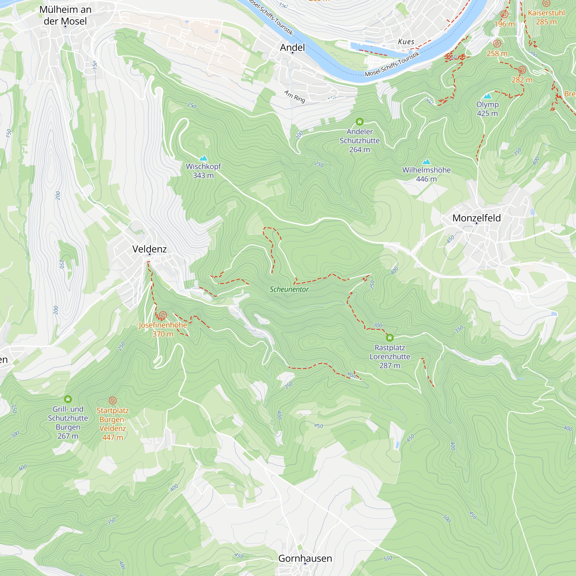 Grimselhütte map