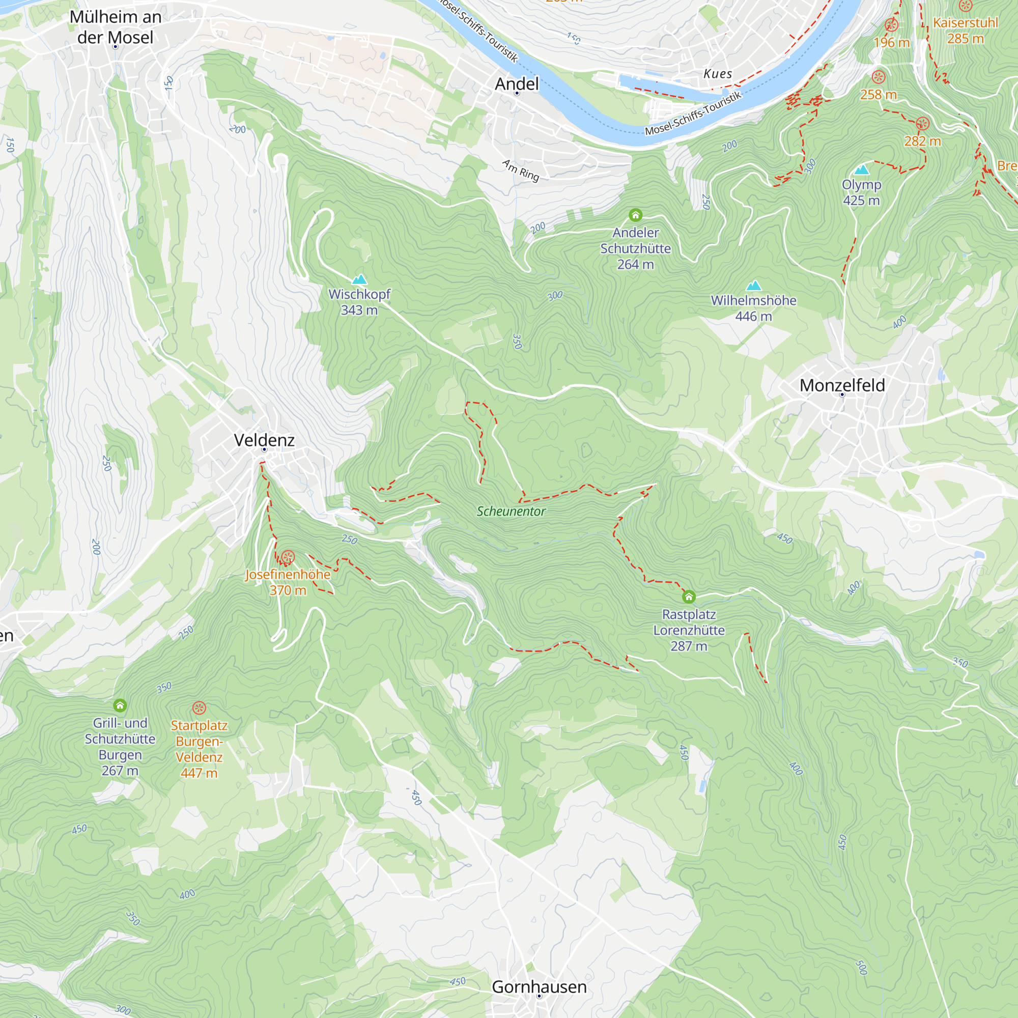 Grimselhütte map