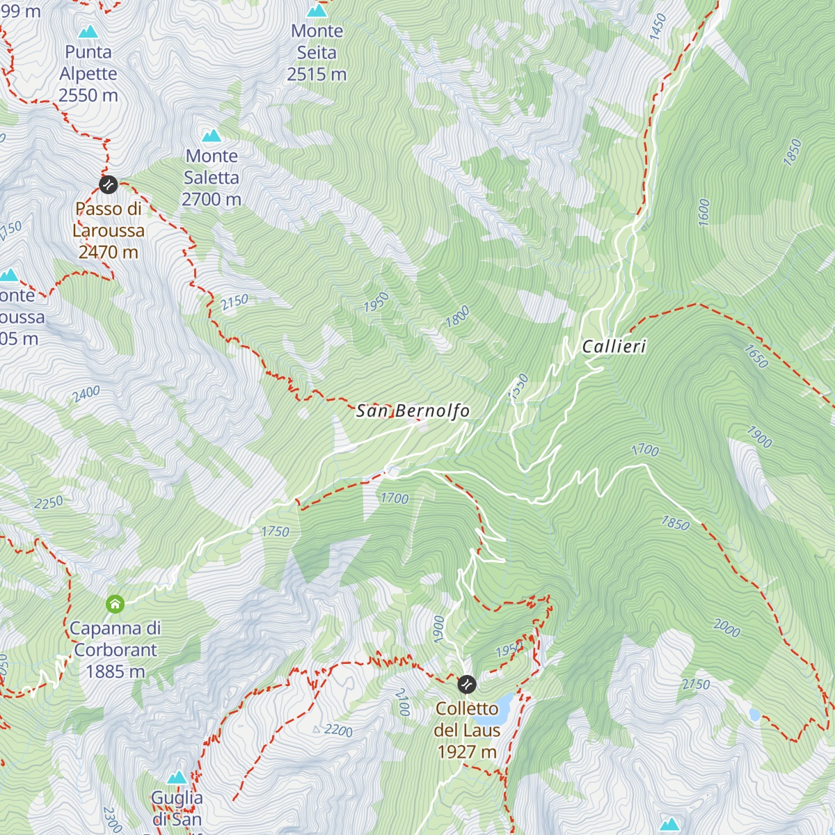 Dahu de Sabarnui map