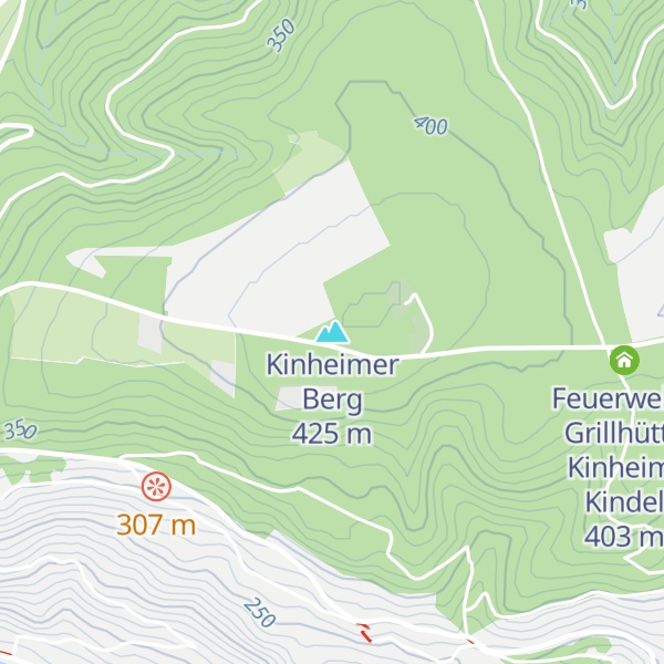 Map of Kinheimer Berg