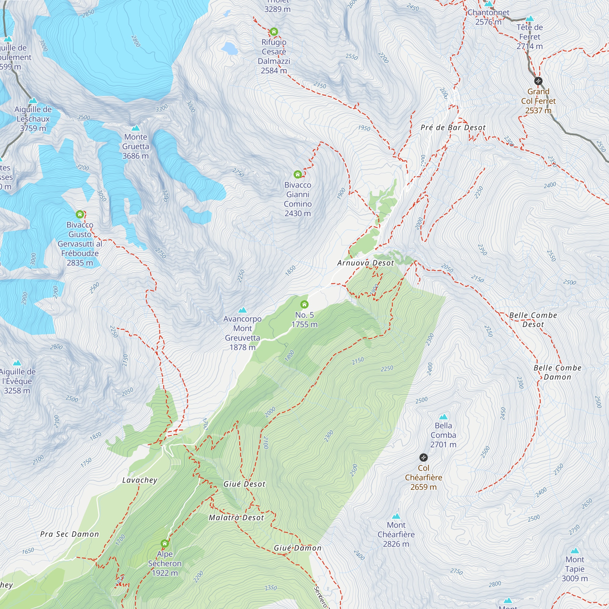 No. 5 map