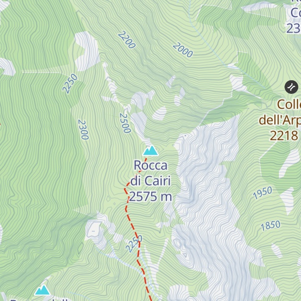 Map of Rocca di Cairi