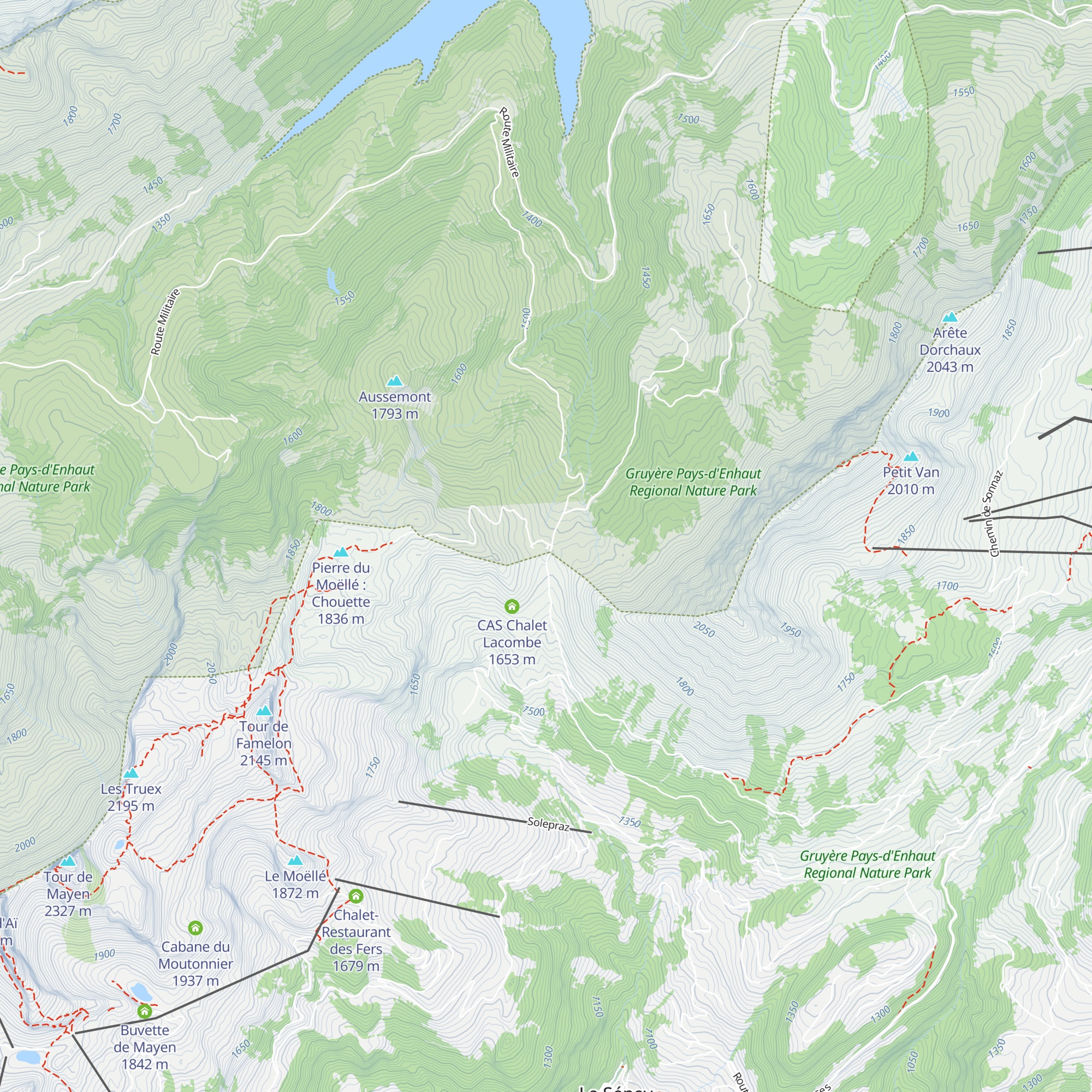Pierre du Moëllé map