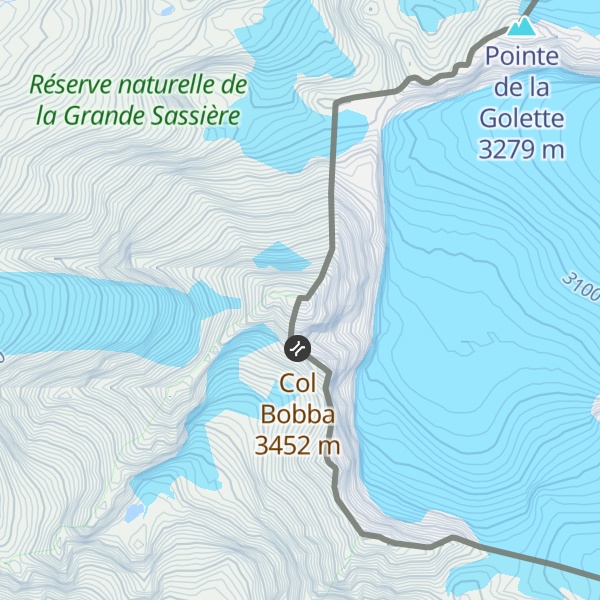 Map of Tsanteleina