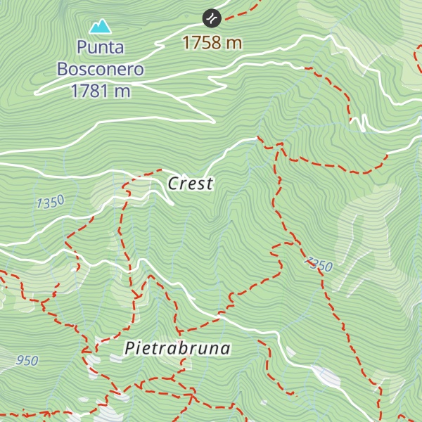 Map of Bec Gorgia