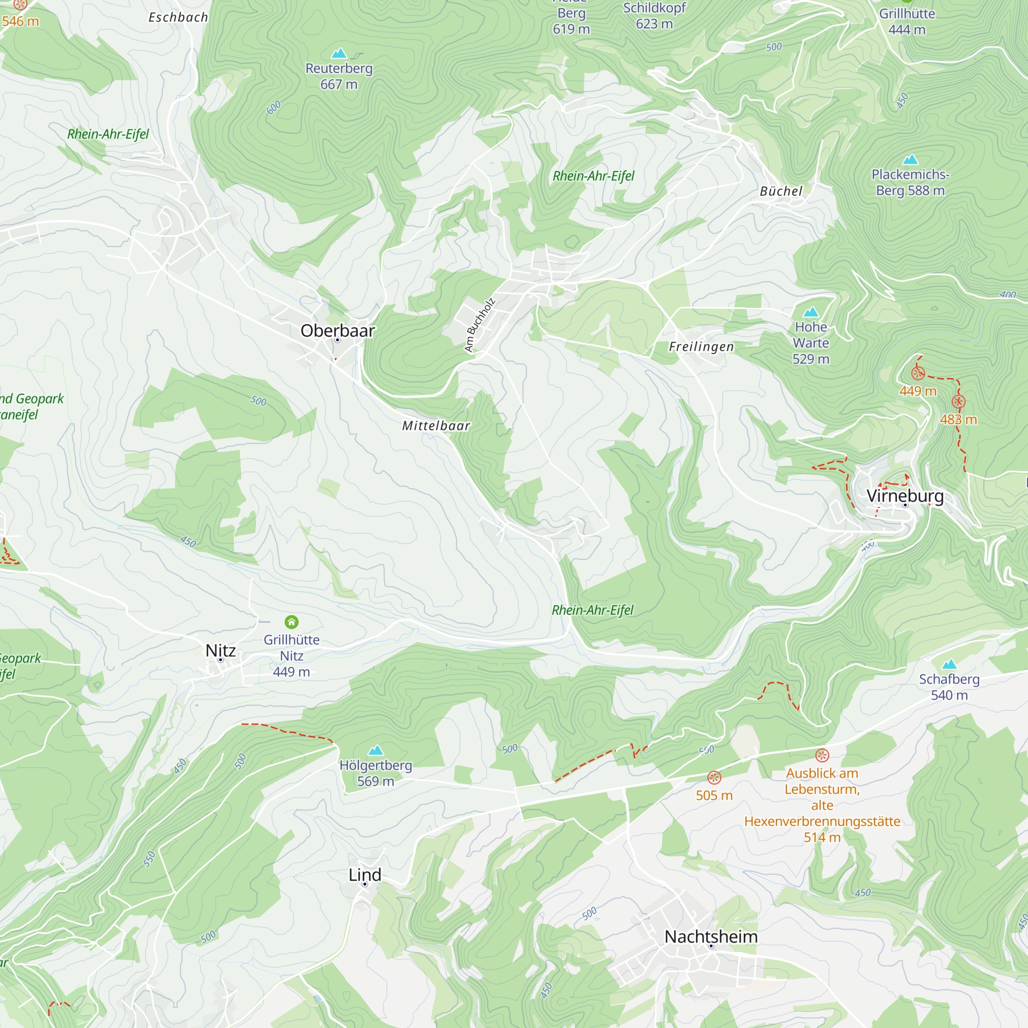 Schutzhütte map