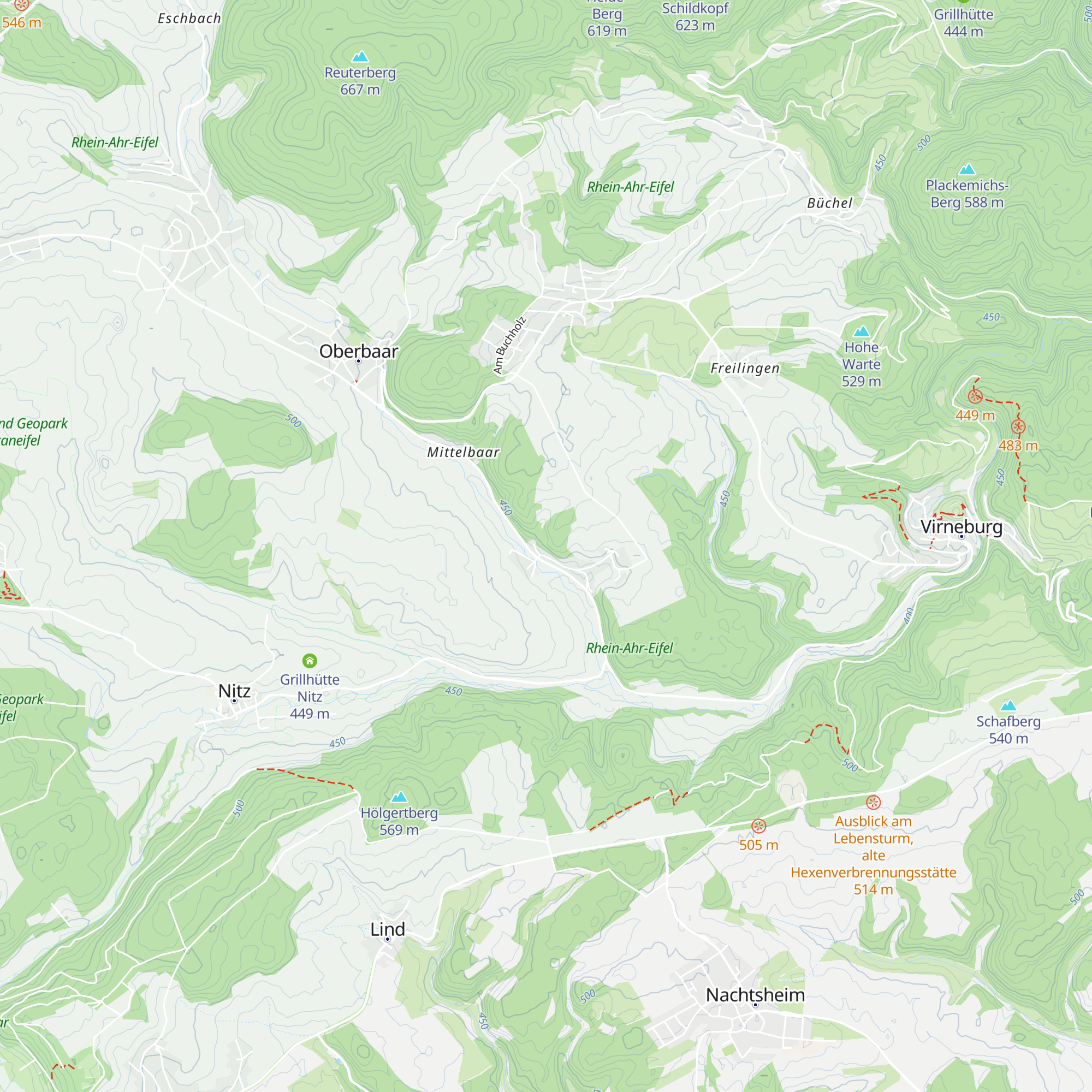 Schutzhütte map